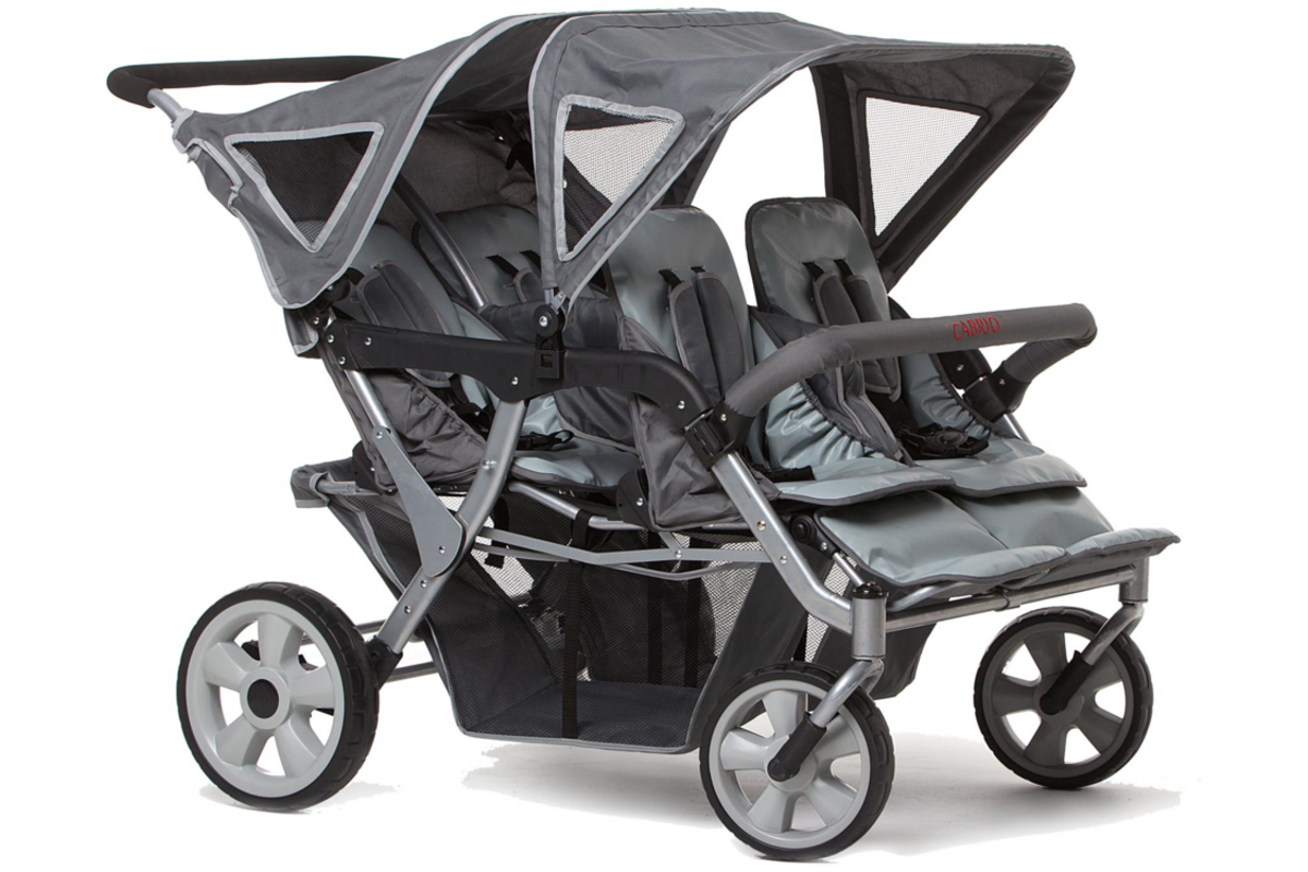 Wandelwagen Cabrio vierzitter
