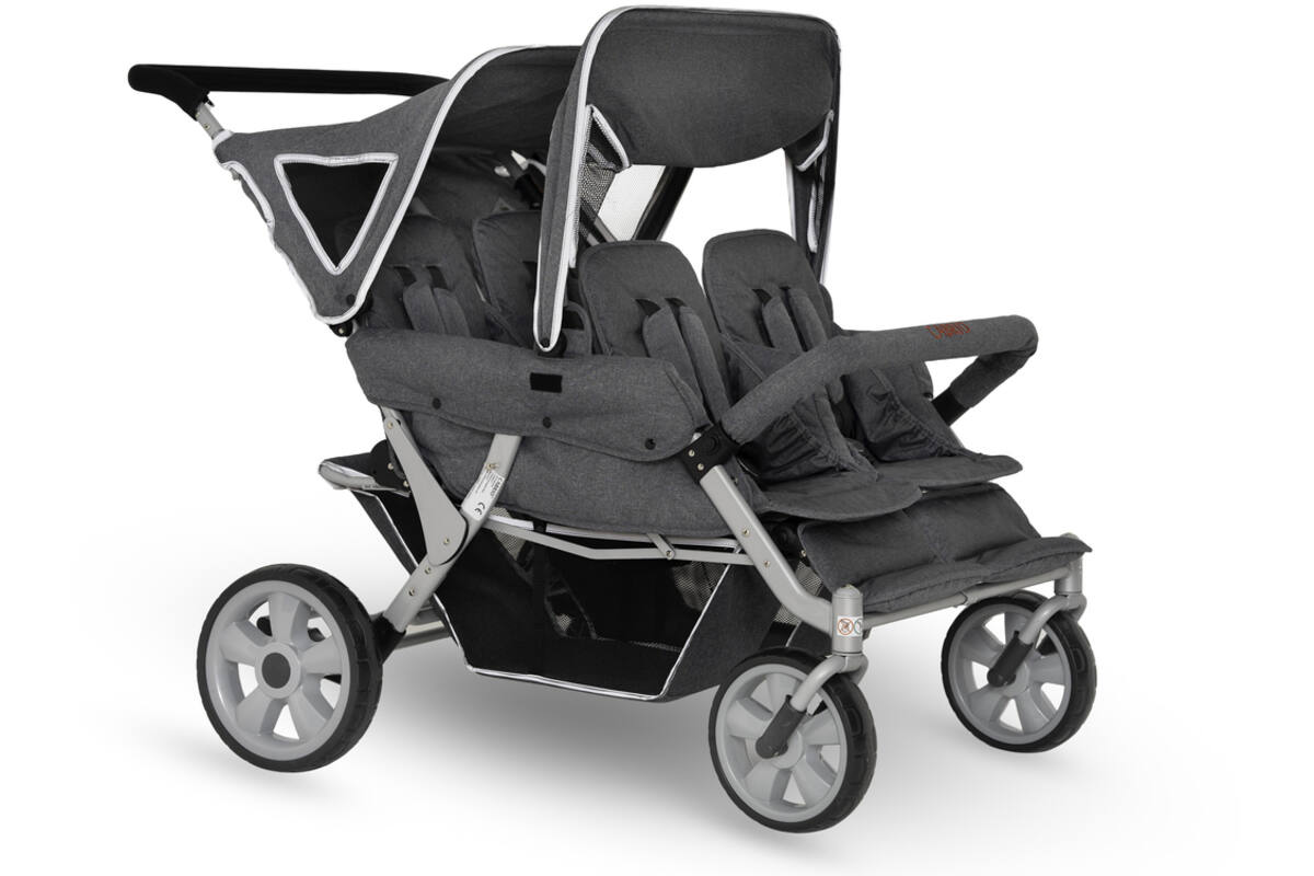 Wandelwagen Cabrio vierzitter