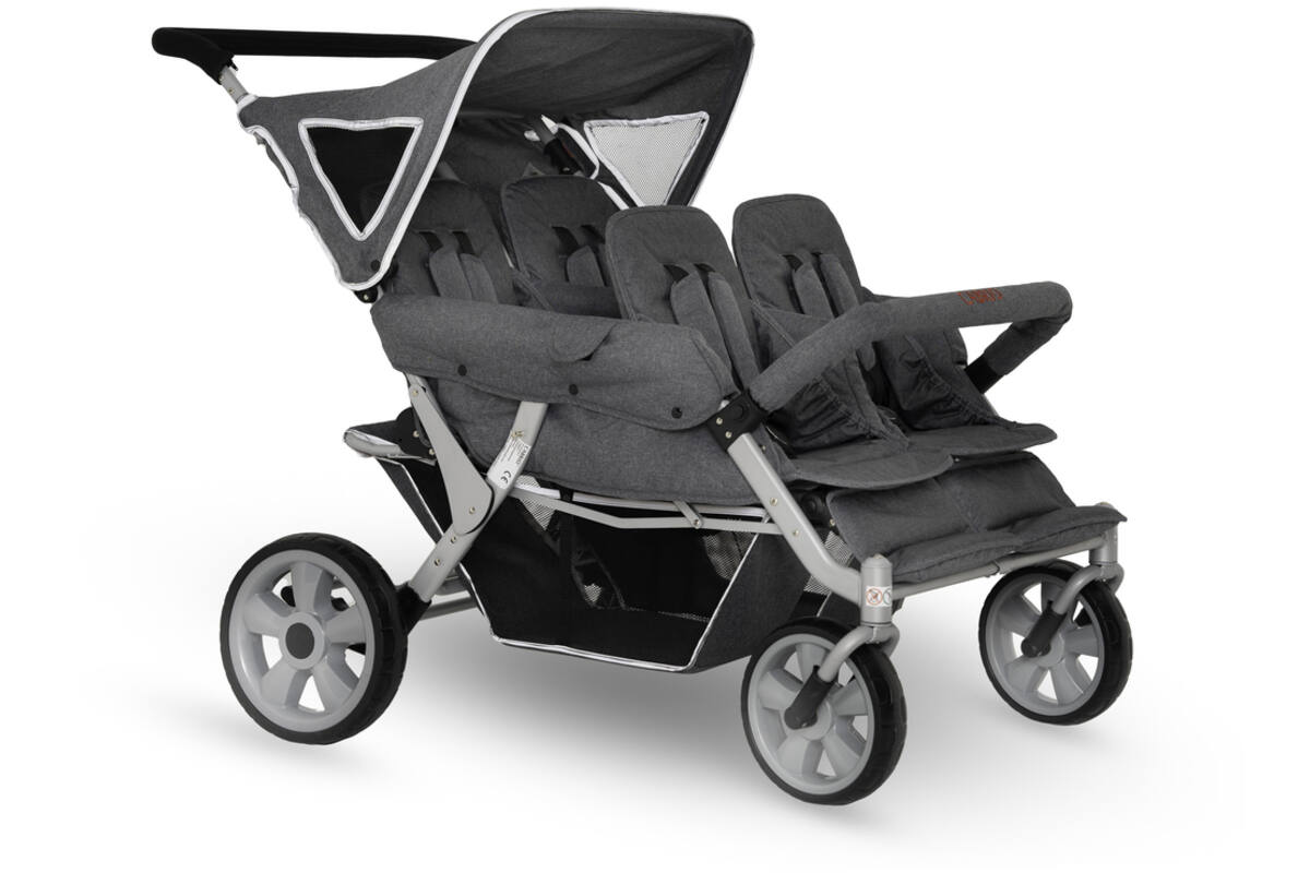 Wandelwagen Cabrio vierzitter