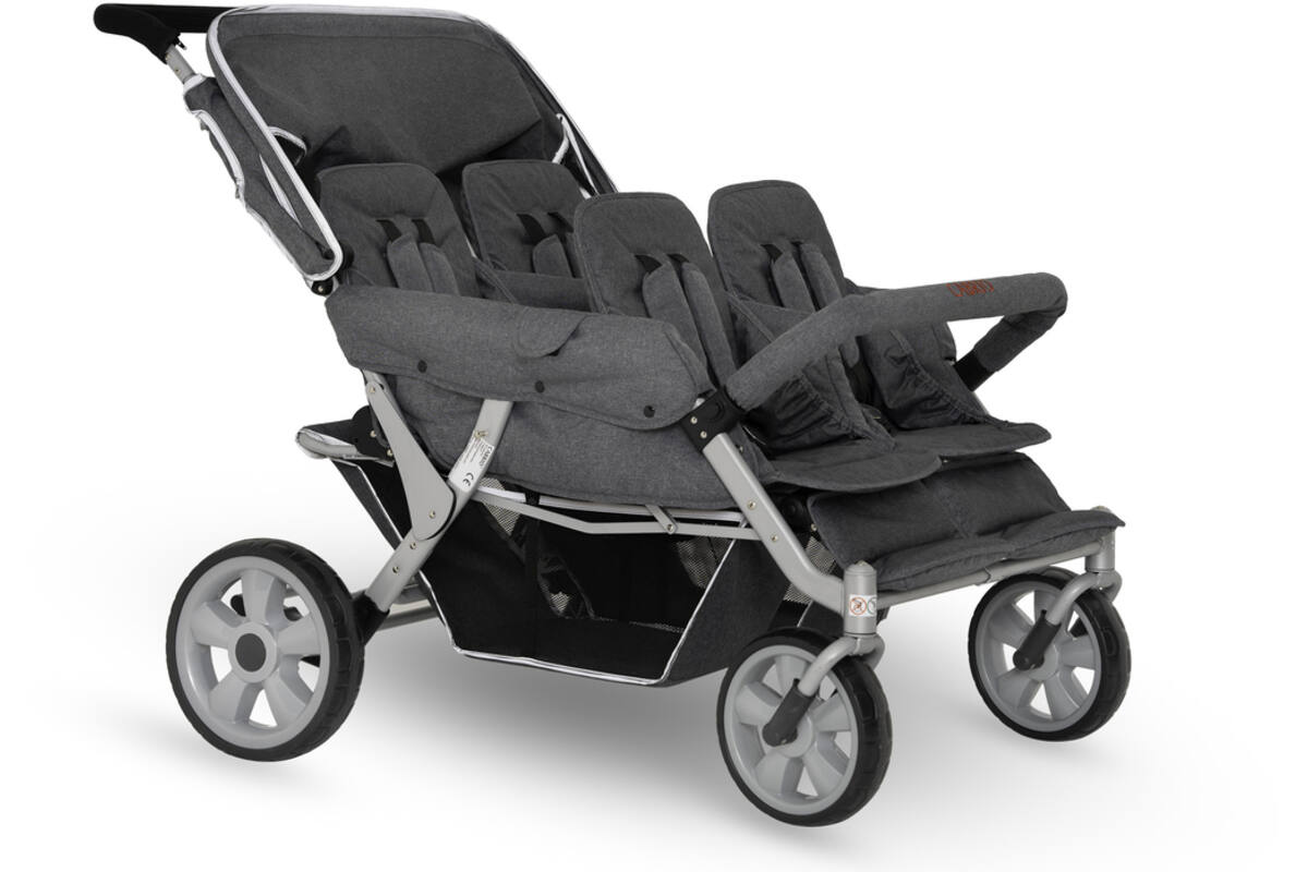 Wandelwagen Cabrio vierzitter