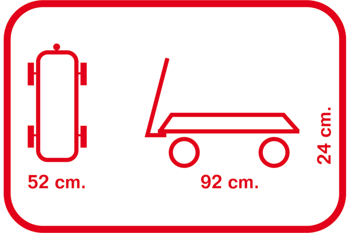 Trekwagen gegalvaniseerd