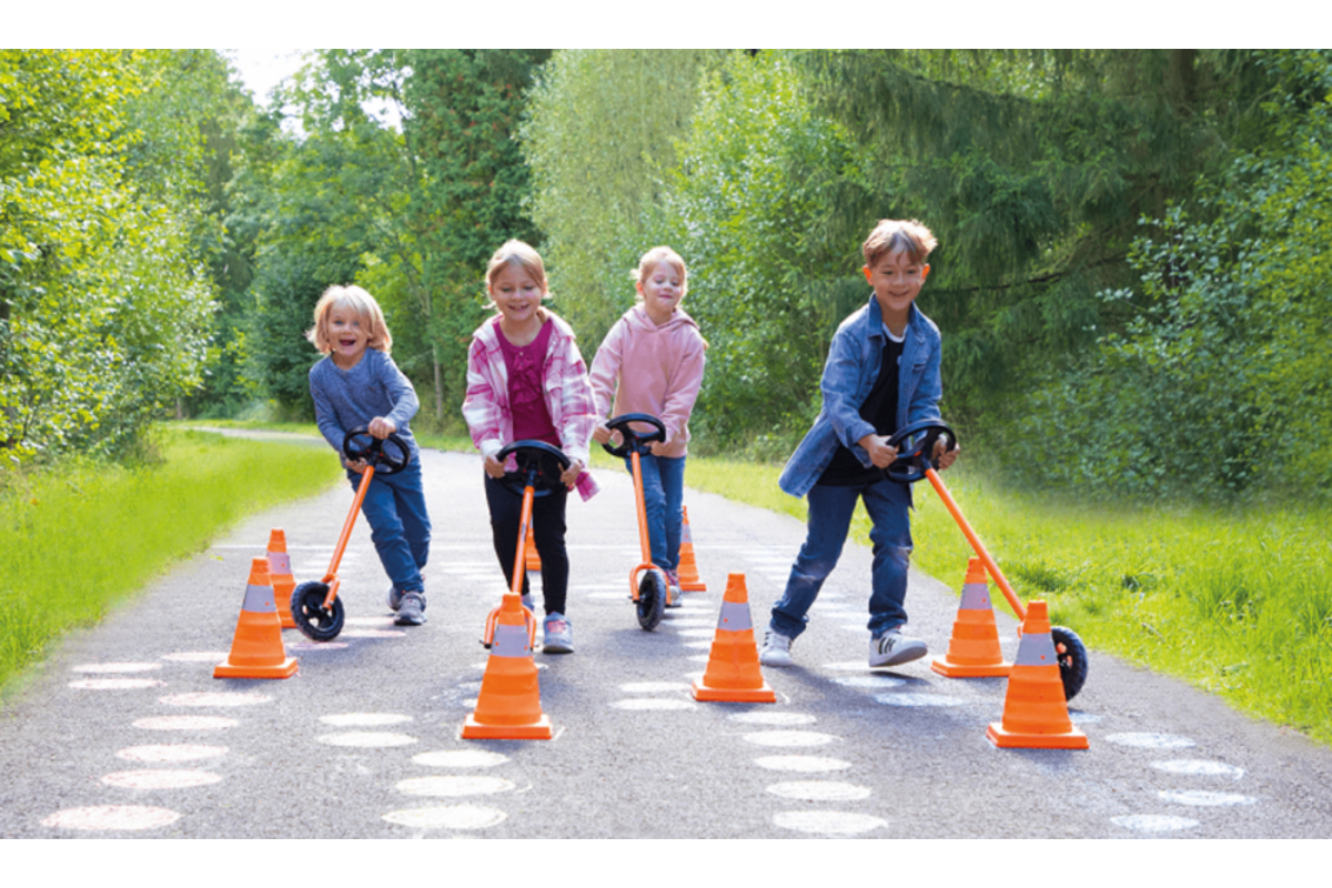 Wheelie, set van 4 stuks
