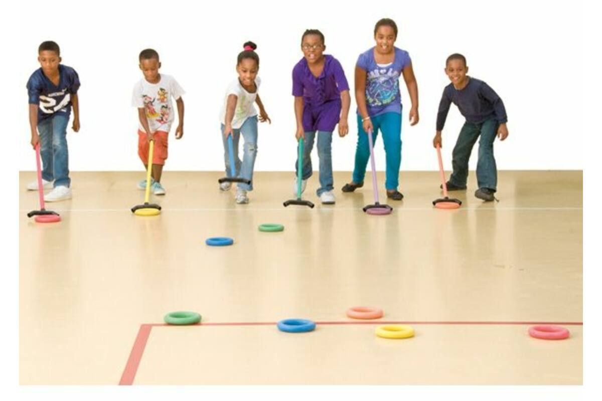 Shuffleboard set ringen