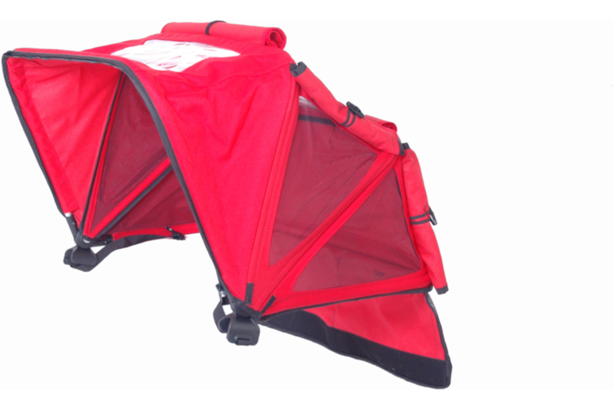 Rambler kap voor babyzitjes rood