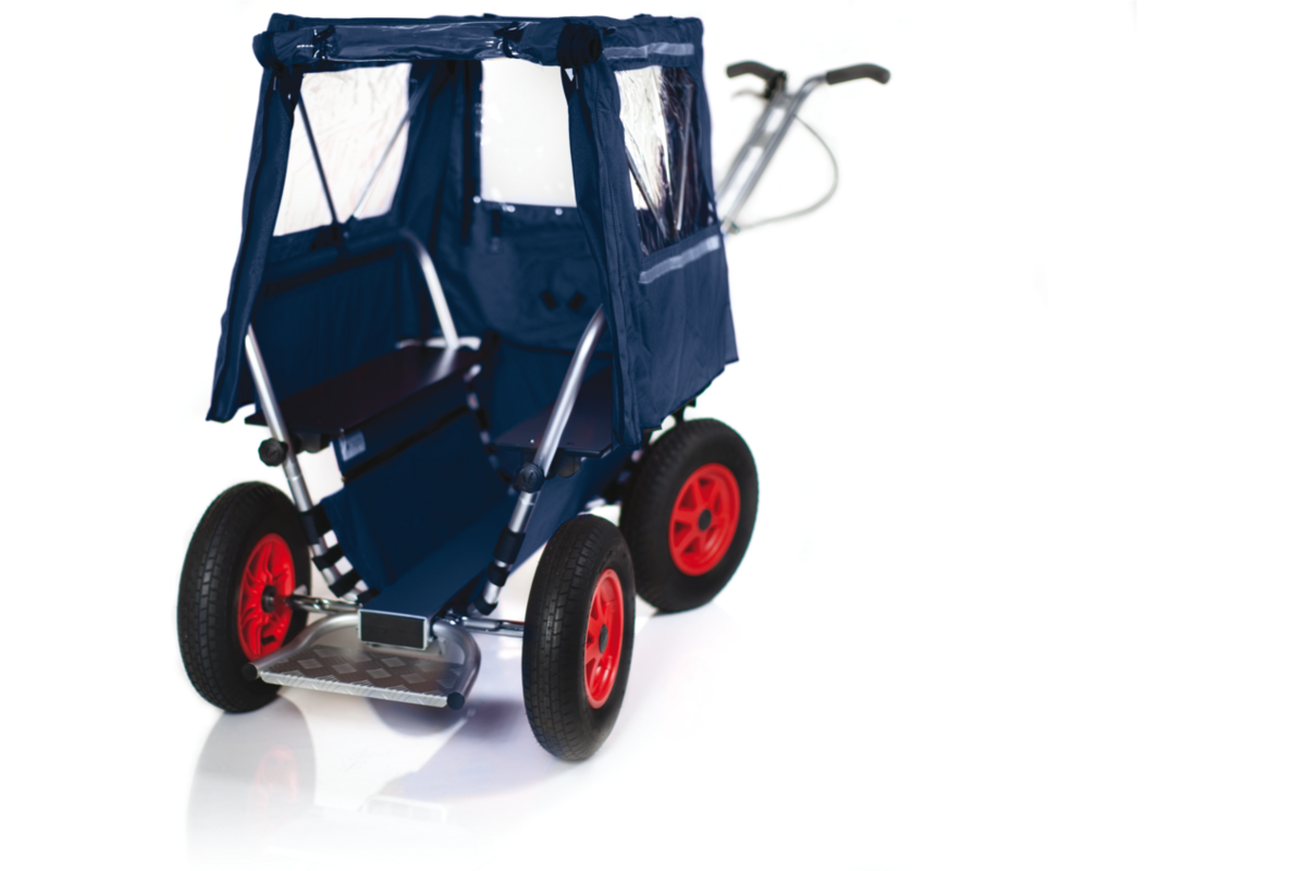 Rambler huif blauw