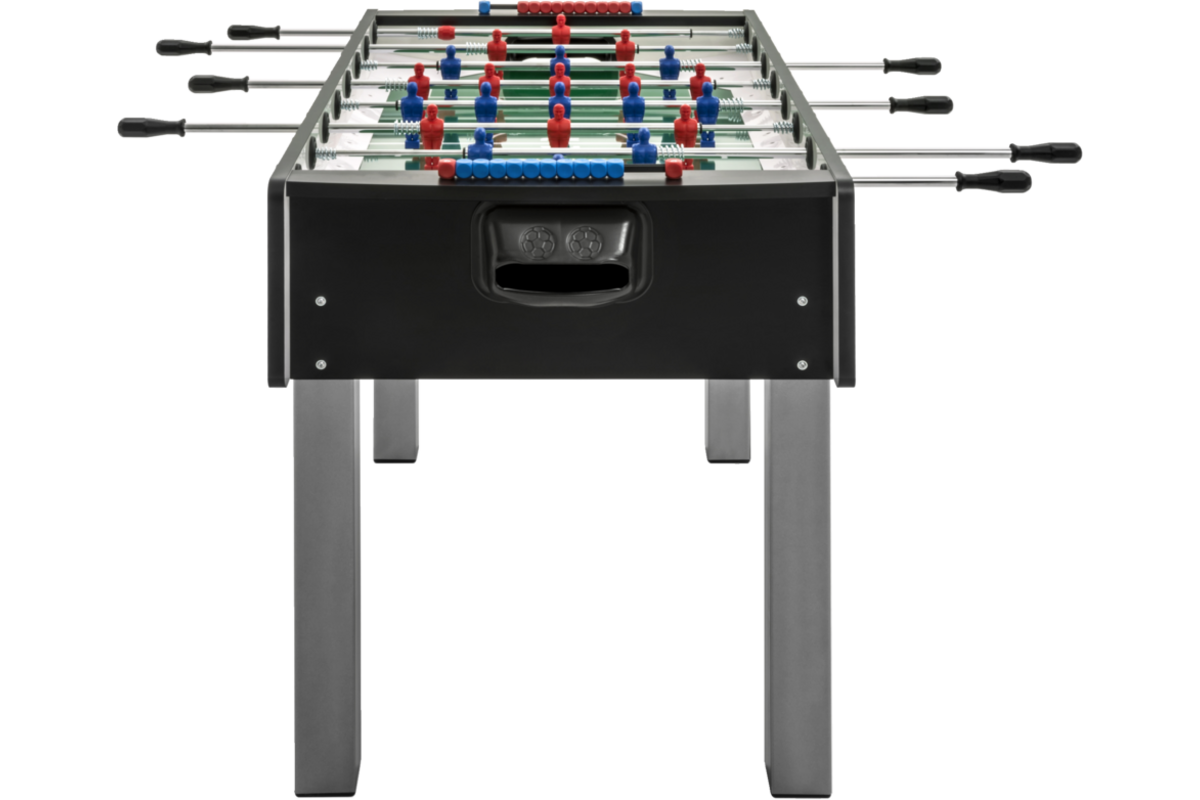 Tafelvoetbaltafel met telescoopstangen FAS Match, speelklaar aangeleverd