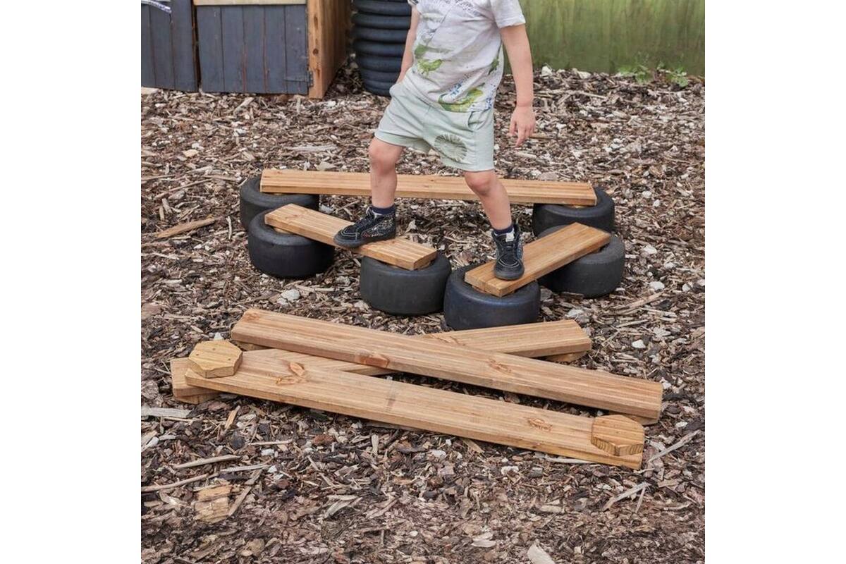 Wandelplanken voor minibanden 6 stuks