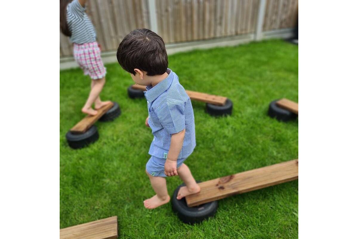 Wandelplanken voor minibanden 6 stuks
