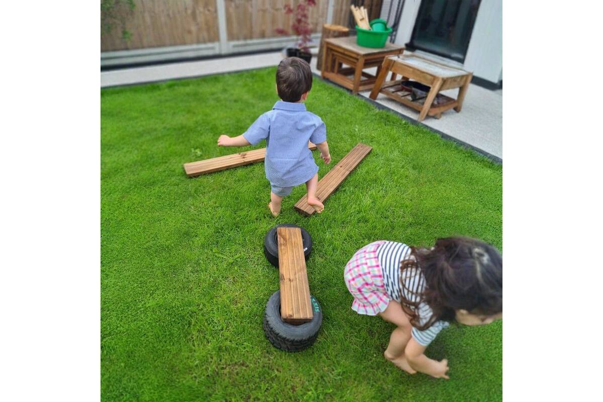 Wandelplanken voor minibanden 6 stuks
