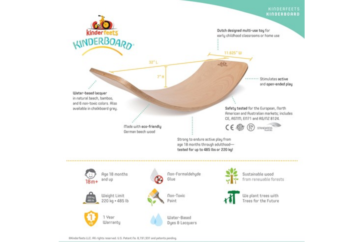 Kinderboard Naturel