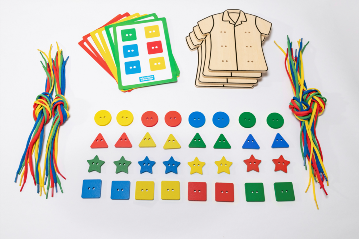 Houten rijgkleding