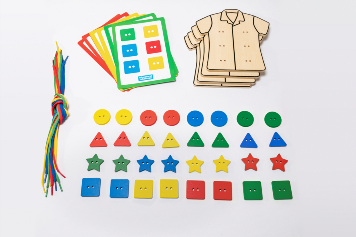 Houten rijgkleding