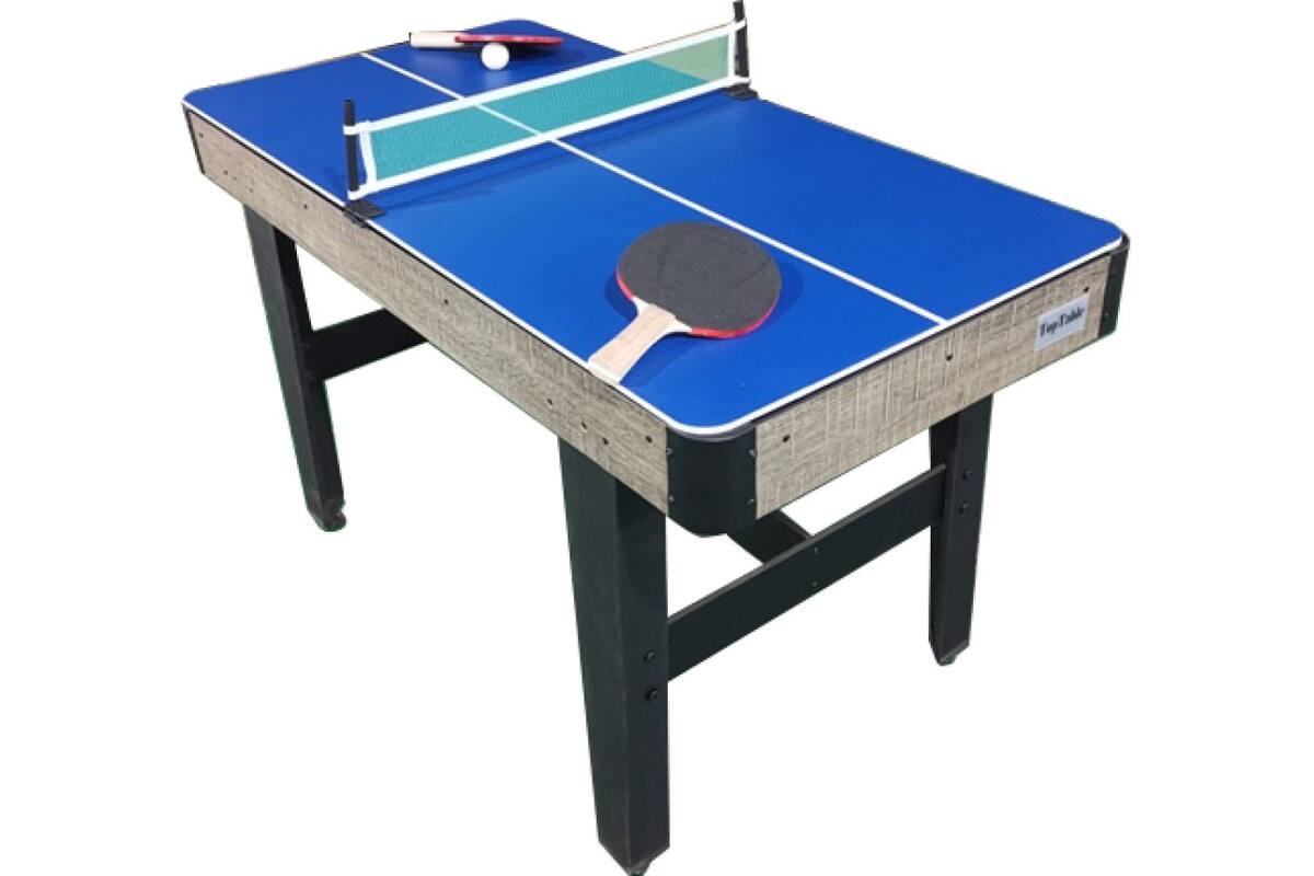 CubSports Multi Fun 16 in 1 Multi-tafel indoor hout-look