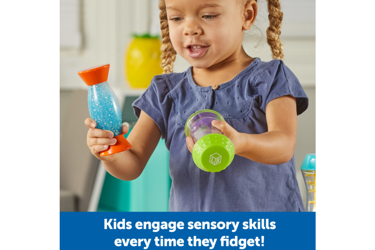 Fidget Tubes, sensory trio