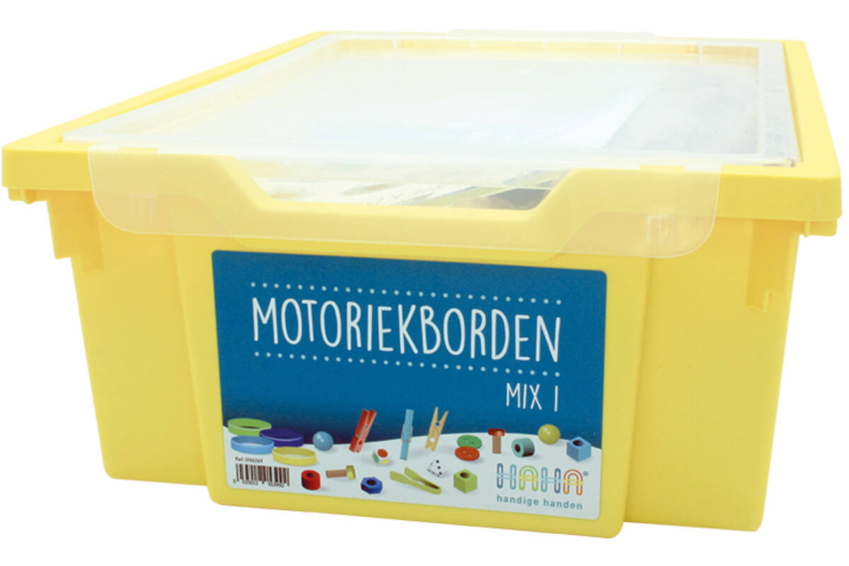 Fijne motoriek - Handige Handen - motoriekborden - mix 1 - per set