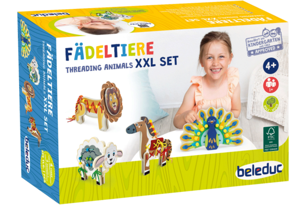 Rijg dieren XXL set, 129st