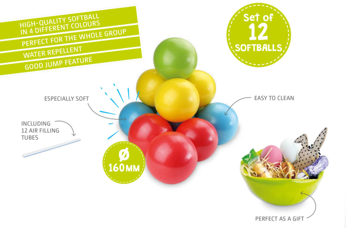 Super-Softballen, 12 stuks