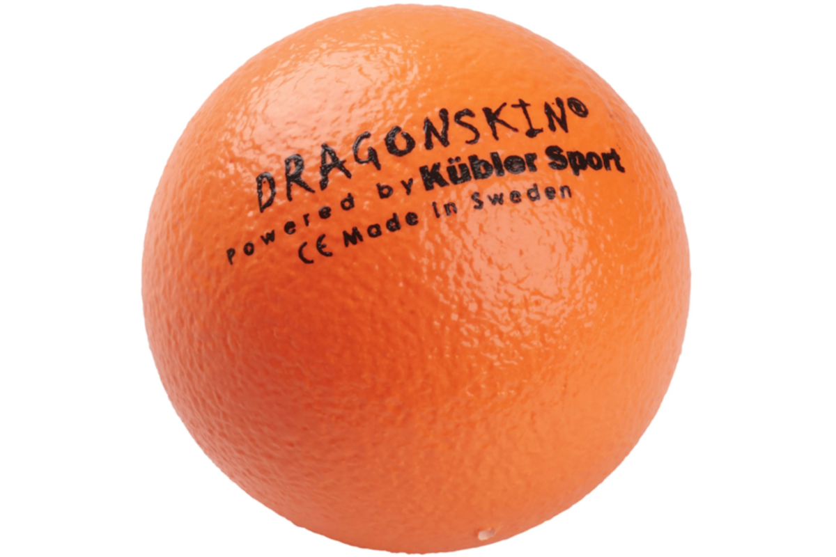 Bal | DRAGONSKIN Soft, Ø 12 cm, 45 g, neon oranje