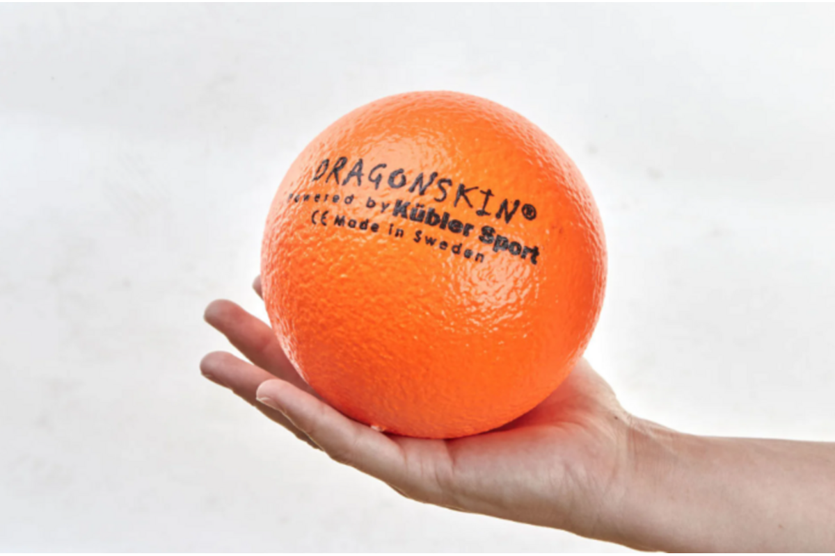 Bal | DRAGONSKIN Soft, Ø 12 cm, 45 g, neon oranje