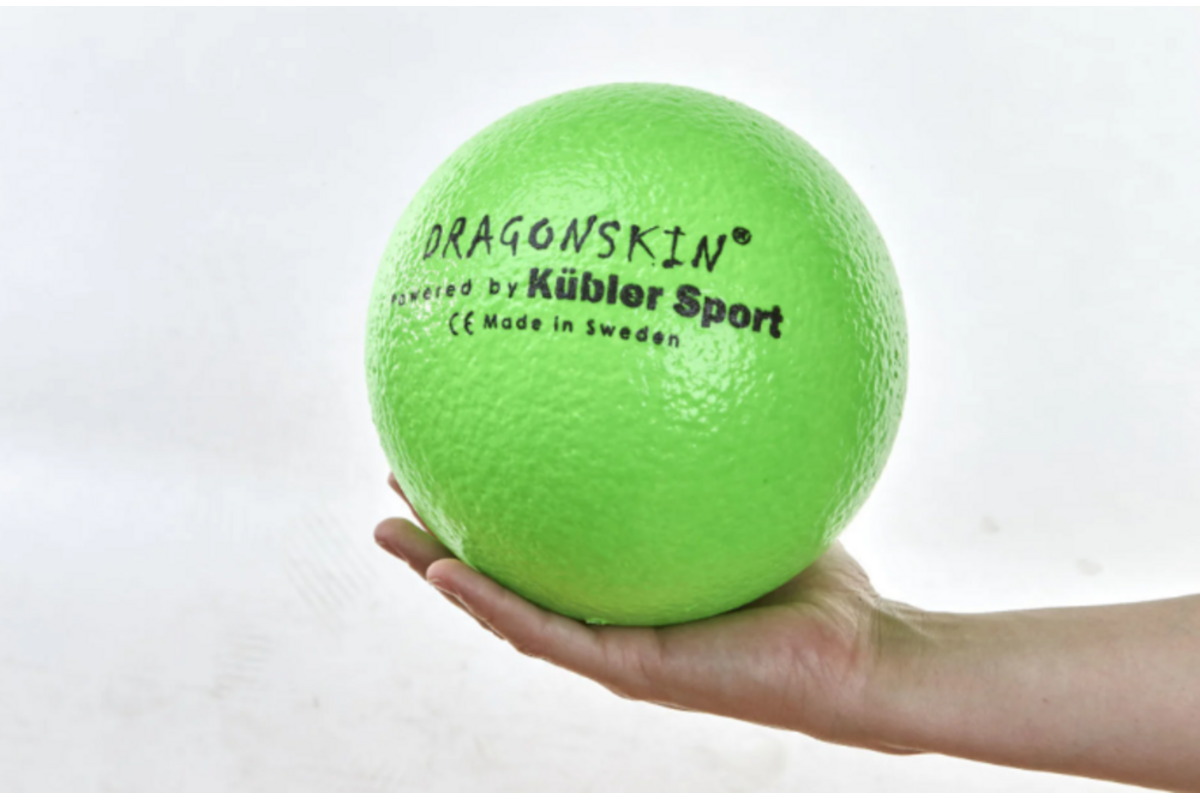 Bal | DRAGONSKIN Soft, Ø 16 cm, 100 g, neon groen