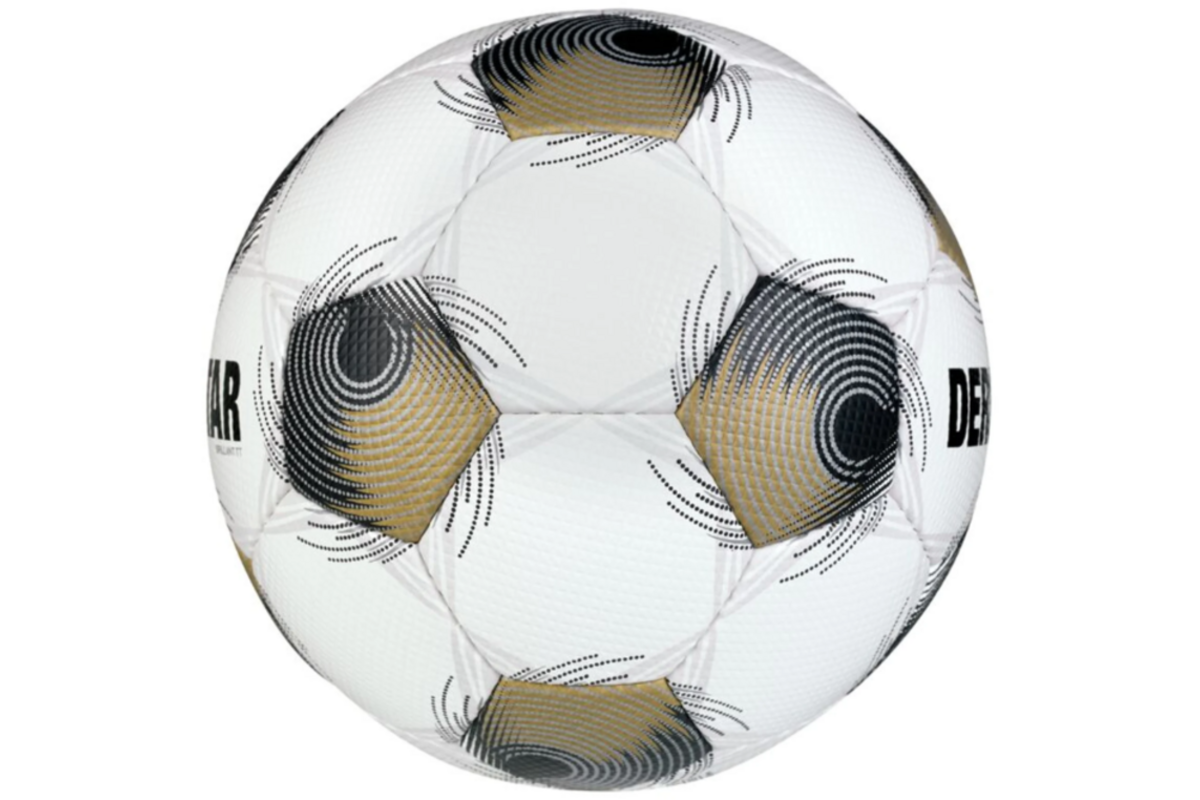 Voetbal | Derbystar® Soccer Brillant TT, maat 5, 2025, wit/zilver/goud