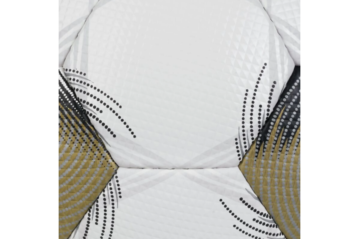 Voetbal | Derbystar® Soccer Brillant TT, maat 5, 2025, wit/zilver/goud