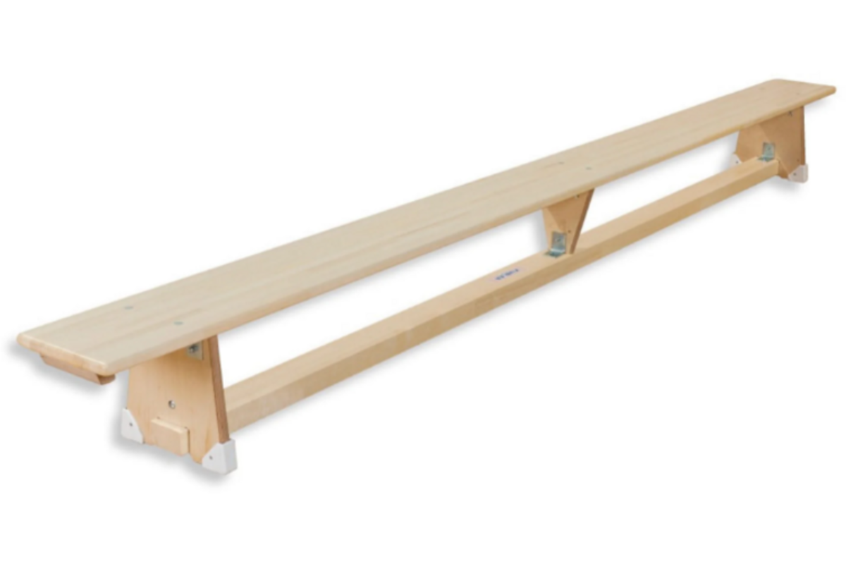 Turn-/gymnastiekbank, 450 cm, met hangstrip