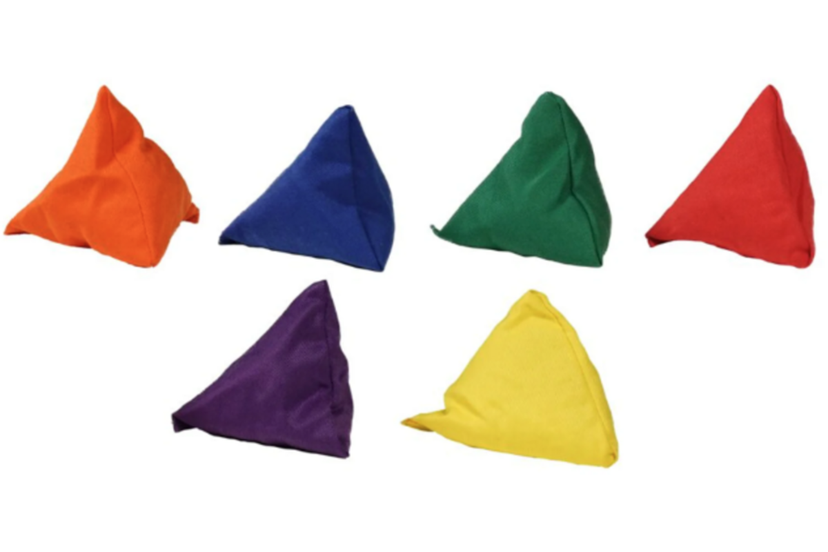 Pittenzak | Piramidevorm, set van 6