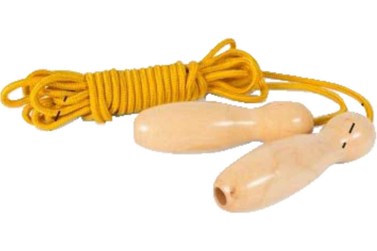 BS | Springtouw extra lang 5 meter, naturel