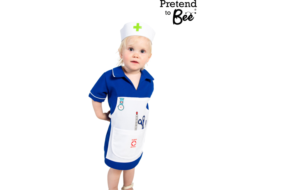 Verkleedkleding ECO zuster, 4-7 jaar