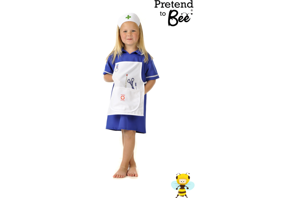 Verkleedkleding ECO zuster, 4-7 jaar