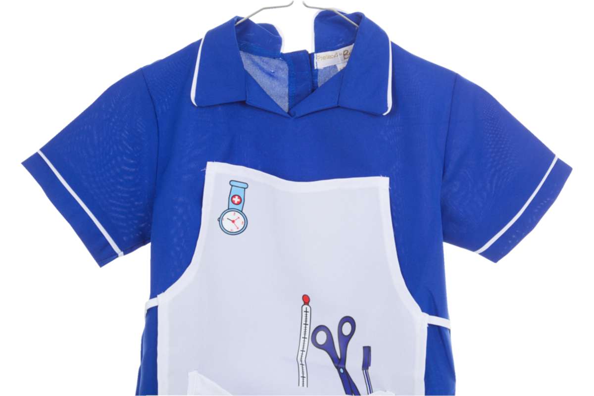 Verkleedkleding ECO zuster, 4-7 jaar