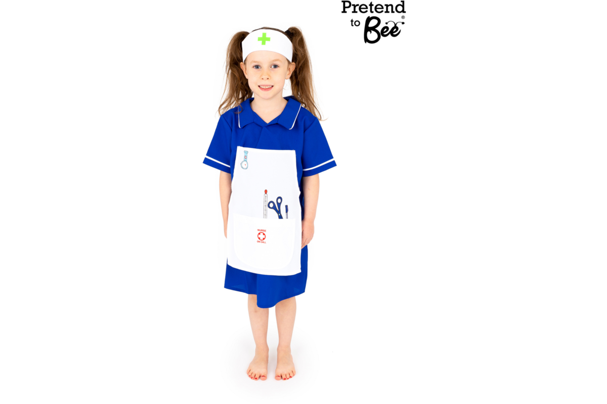 Verkleedkleding ECO zuster, 4-7 jaar