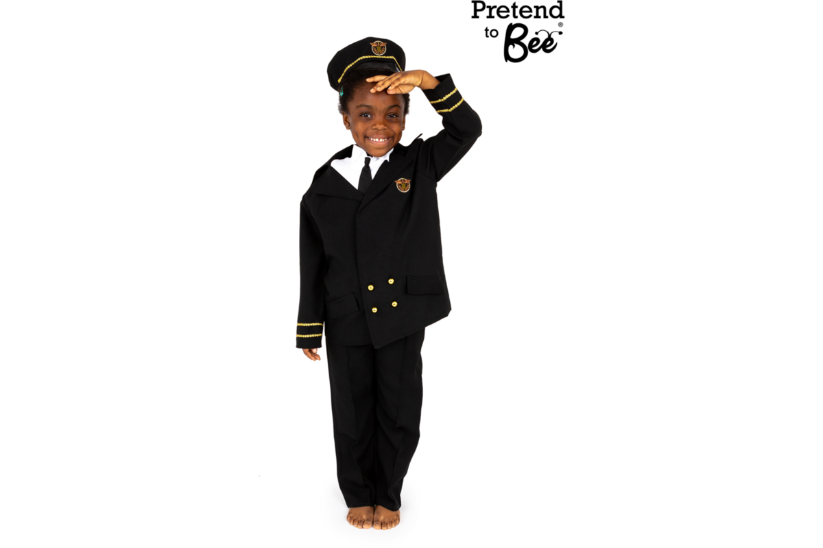 Verkleedkleding ECO piloot, 4-7 jaar