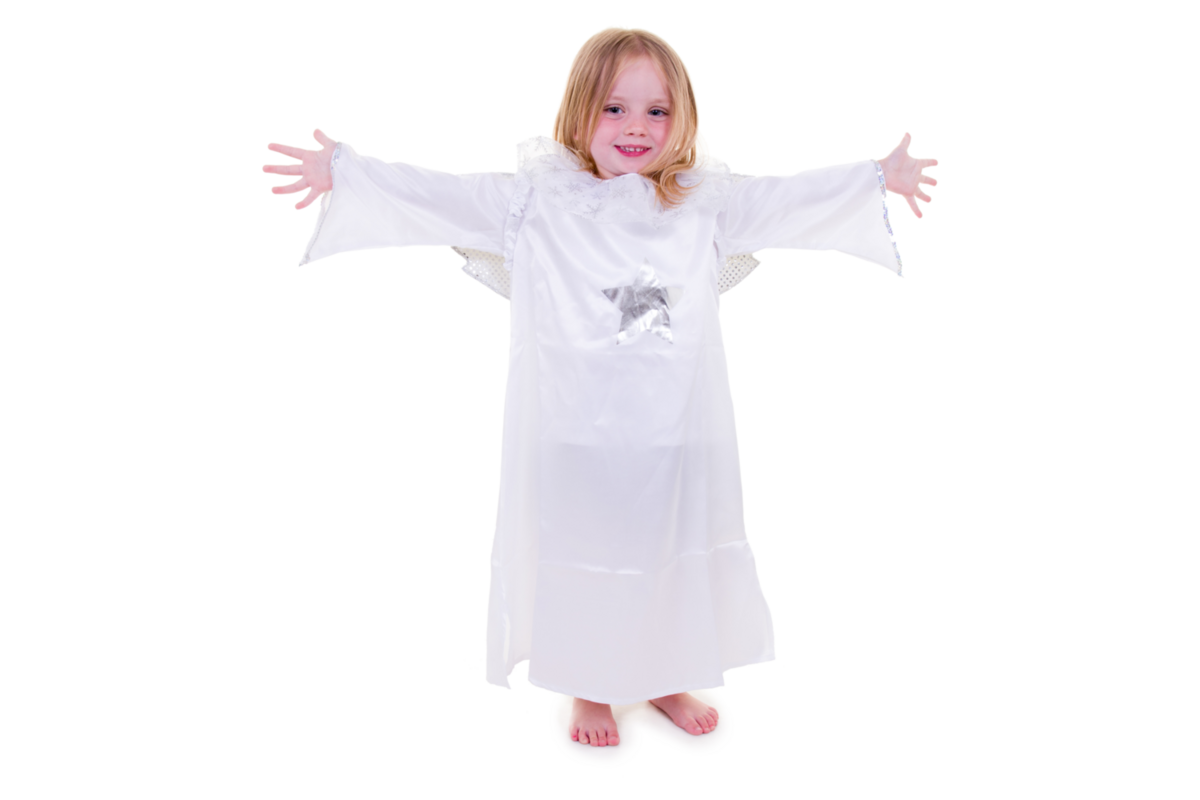 Verkleedkleding engel, 4-7 jaar