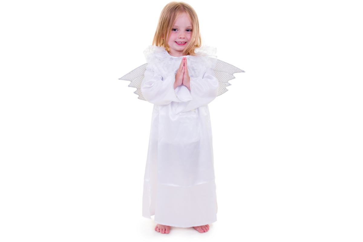 Verkleedkleding engel, 4-7 jaar