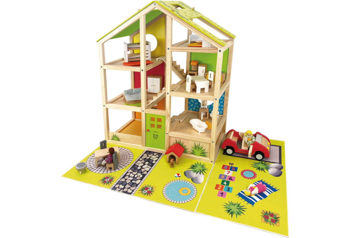 Poppenhuis set compleet XL