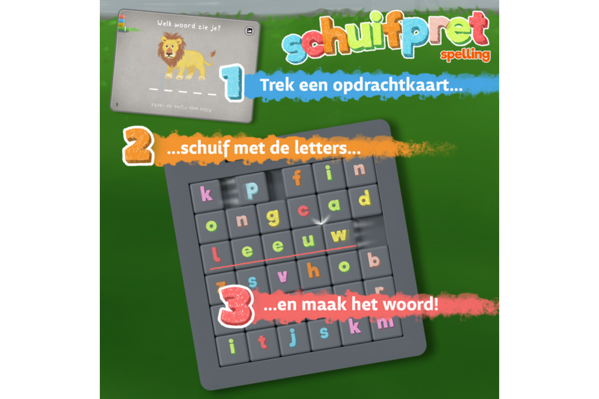 Schuifpret Spelling