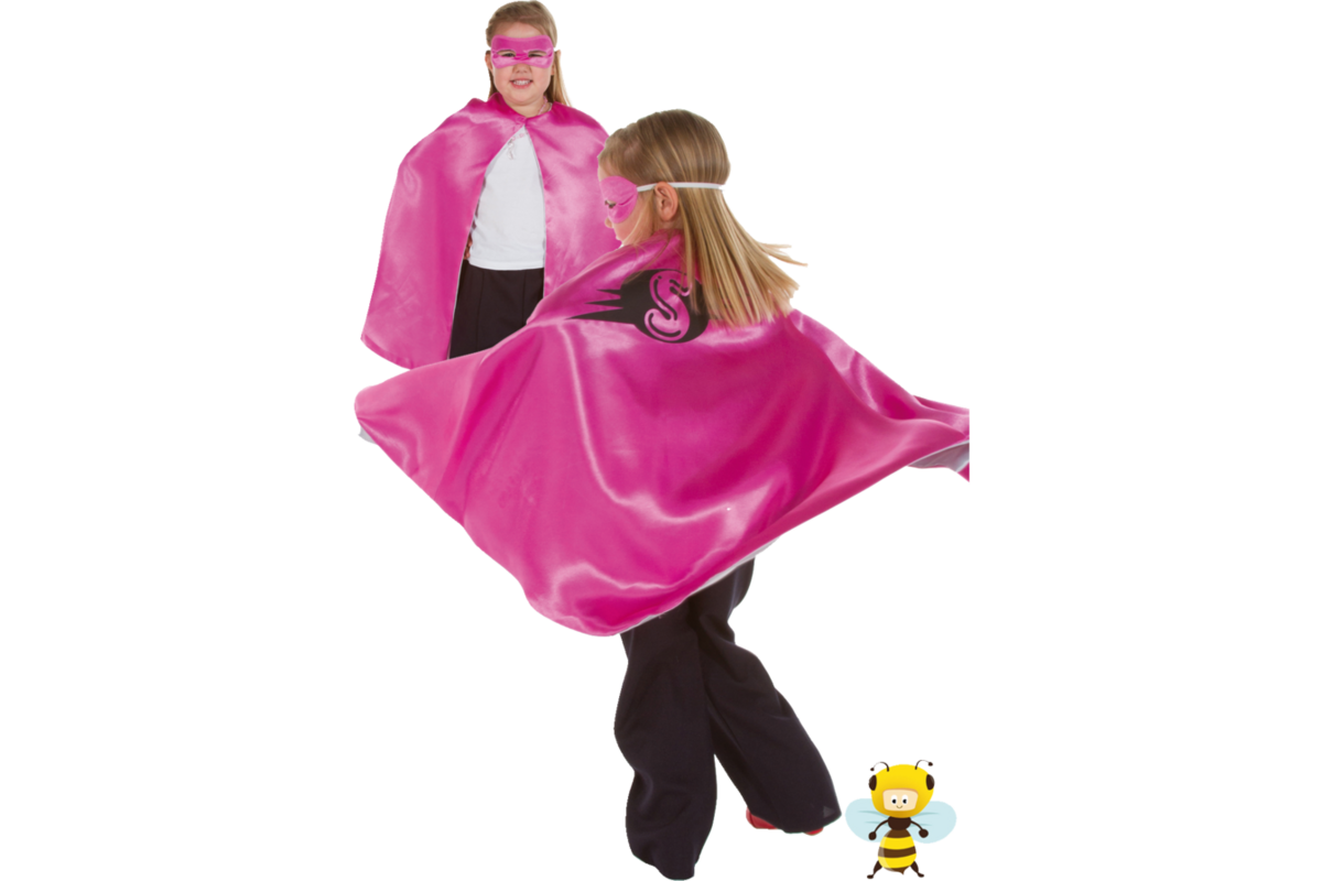 Verkleedkleding superhelden set van 4, 4-7 jaar