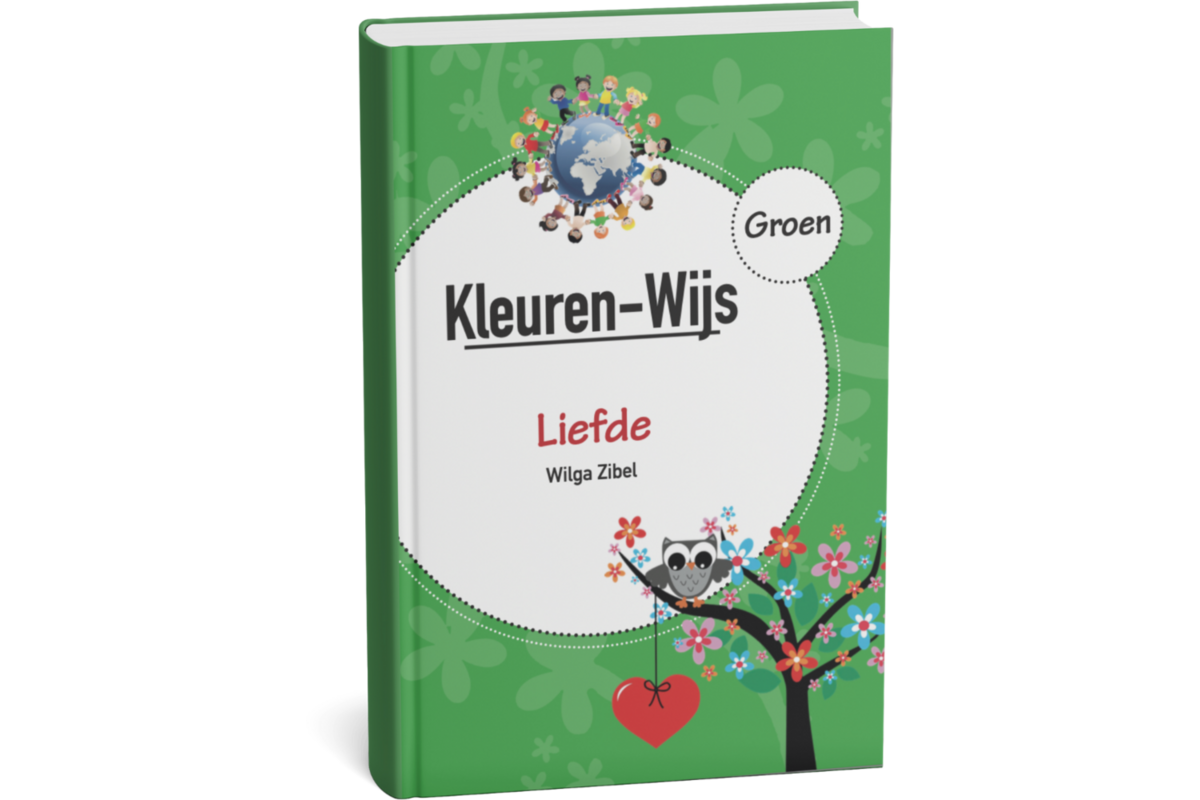 Kleurenwijs boek Groen, over liefde