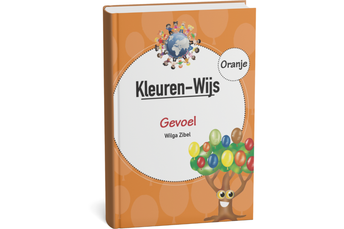 Kleurenwijs boek Oranje, over gevoel