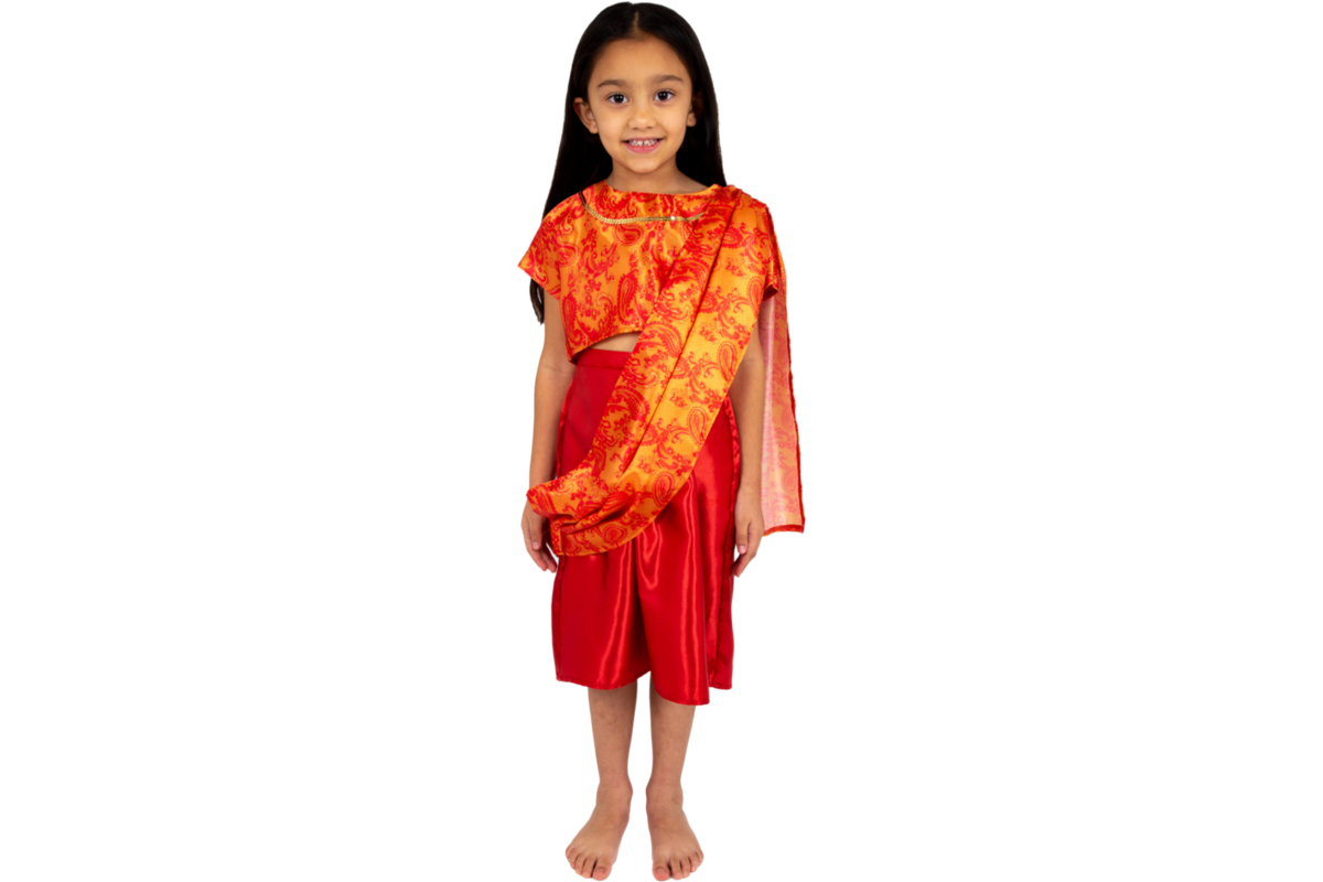 Verkleedkleding Sari, 3-5 jaar
