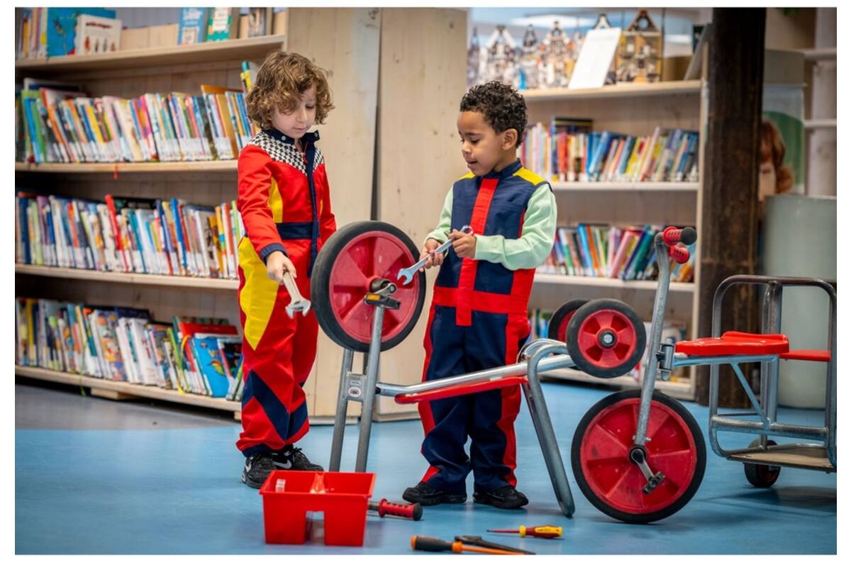Coureur verkleedkleding (2-4 jaar)