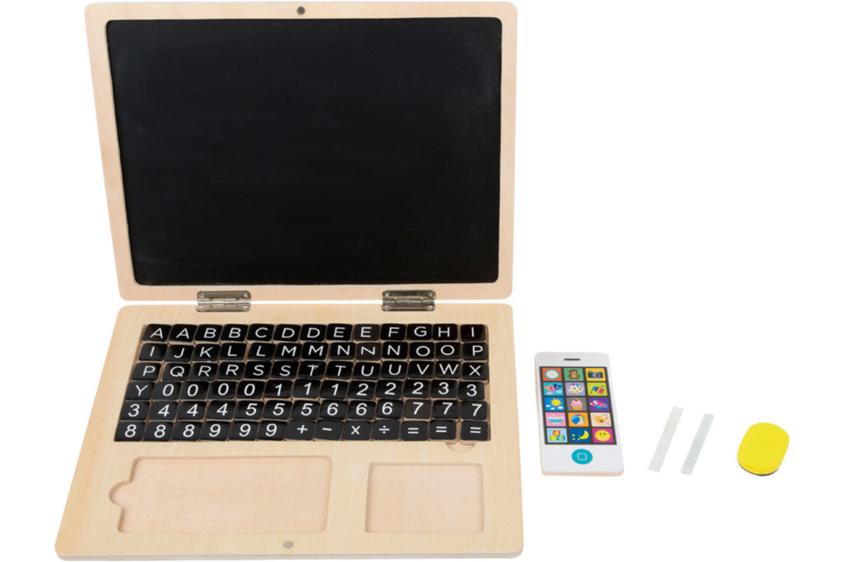 Small Foot - Houten Laptop met Magneetbord