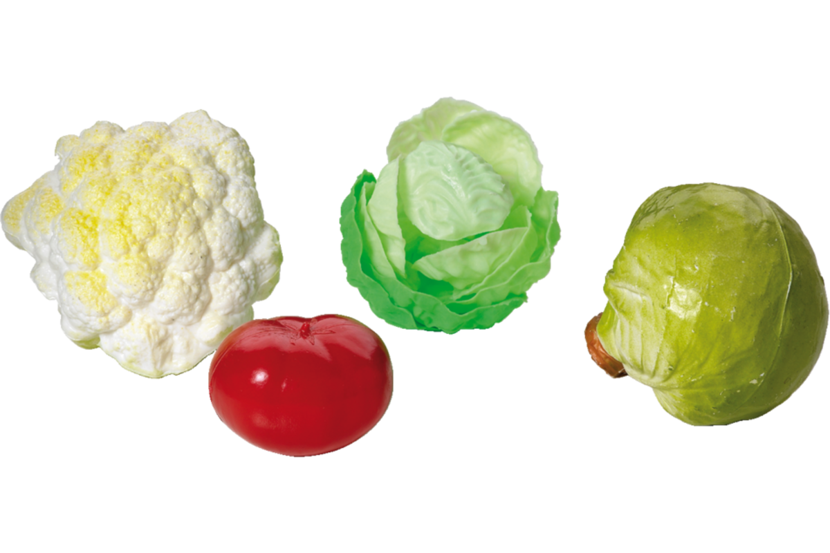Groentenset C sla, bloemkool,tomaat,groene kool