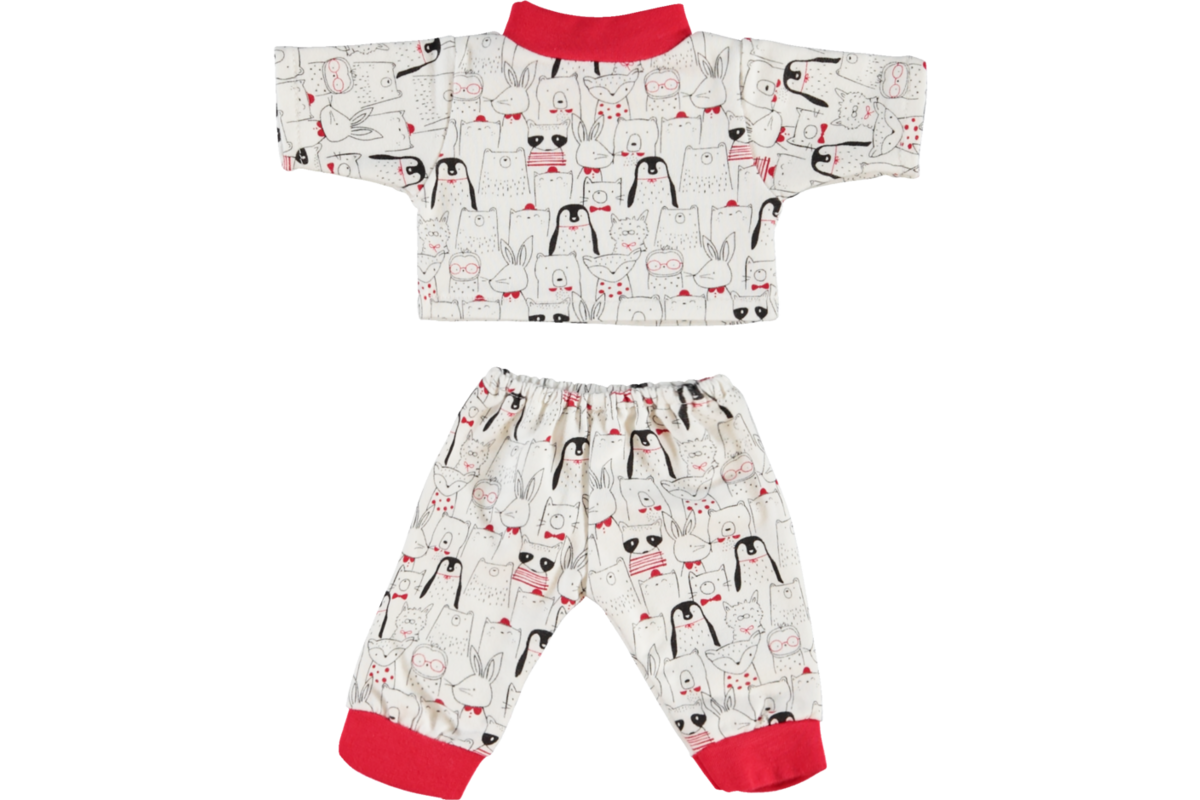 Poppenkleertjes pyjama 30 cm