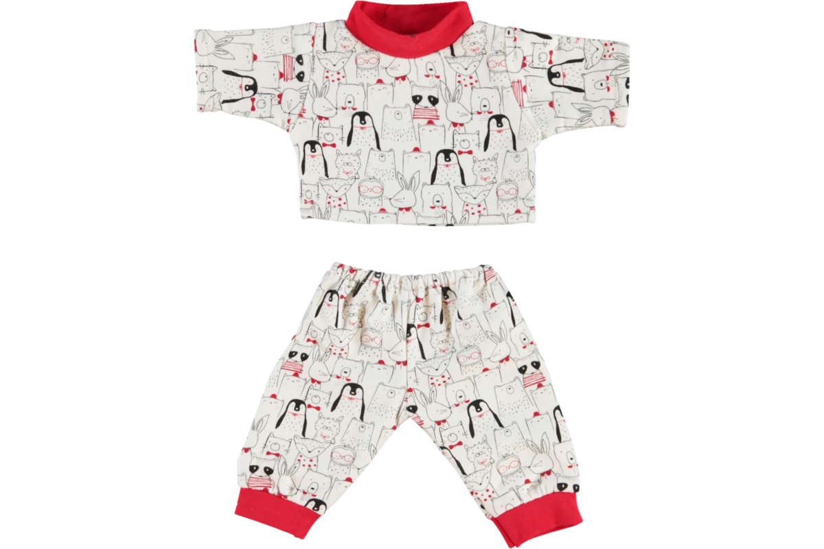Poppenkleertjes pyjama 30 cm