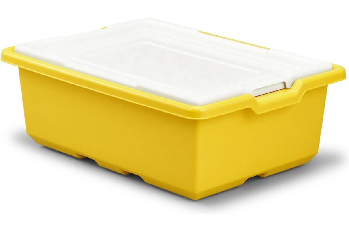 LEGO® Education 45496 Medium Storage box Yellow (set van 8 stuks)