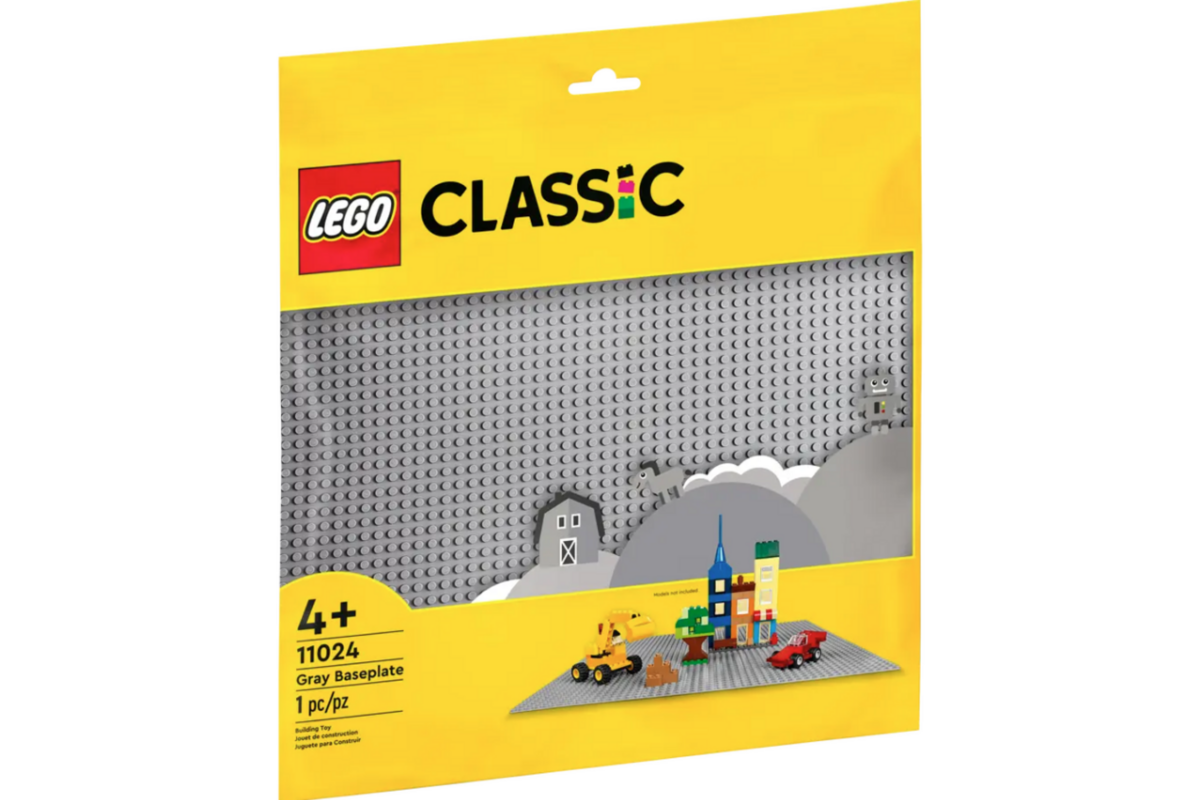 LEGO® 11024 Grey Baseplate