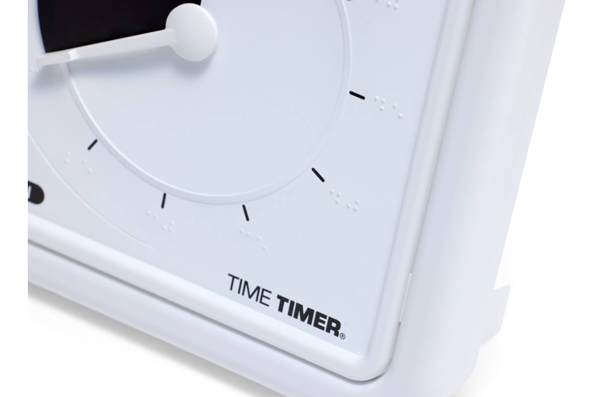 Time Timer® Braille Medium Black Disc